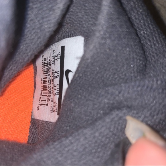 Nike Skin Gray Indoor Cleats Hypervenom X - Picture 10 of 12